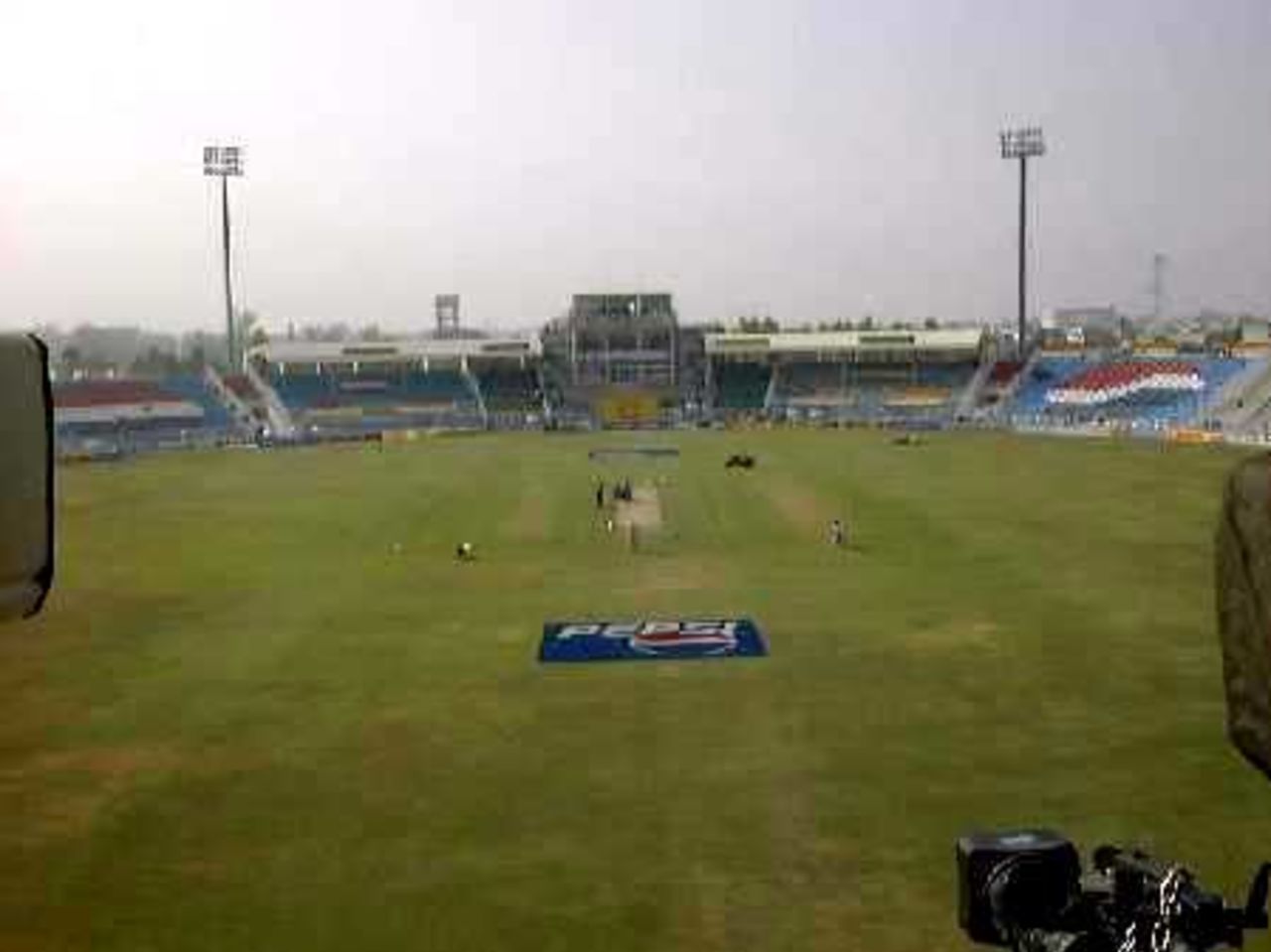 A view of the Rawalpindi Cricket Stadium, 27 Oct 2000