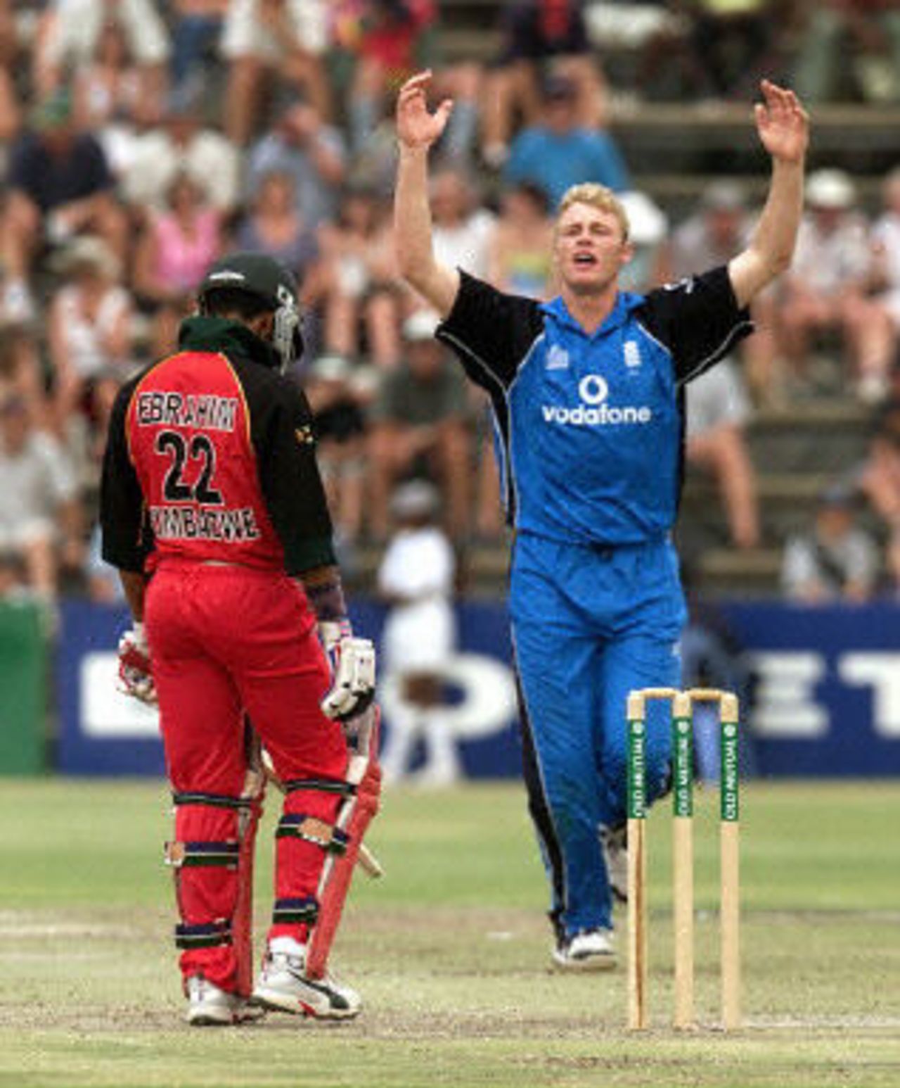 Zimbabwe v England, 2nd  ODI, Harare Sports Club 6 October 2001