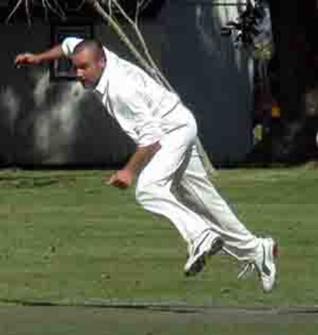Bellville's Grant de Kock in action against the Academy