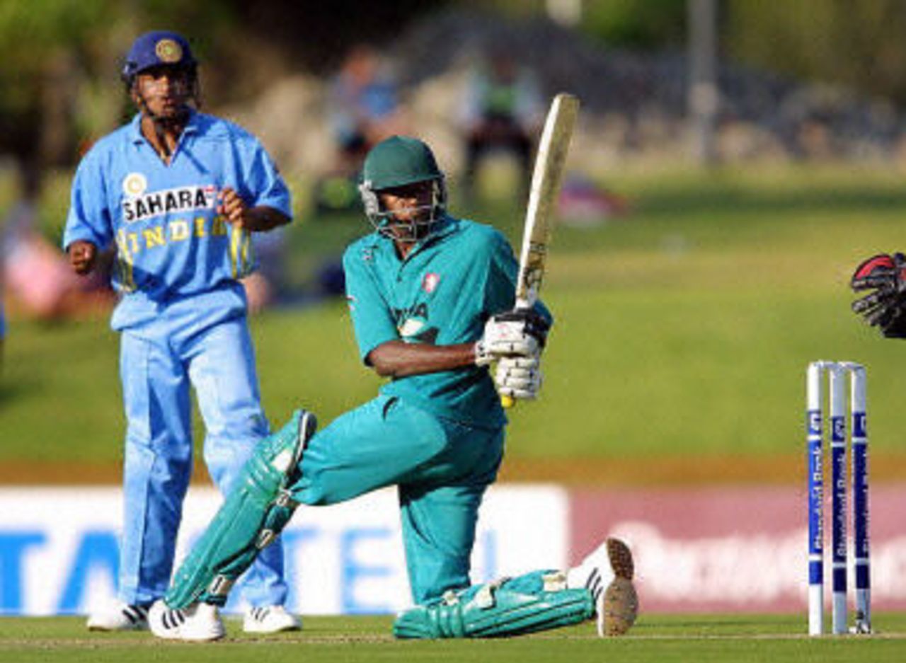 India v Kenya, Standard Bank Triangular Tournament, 4th match, Goodyear Park, Bloemfontein, 12 October 2001