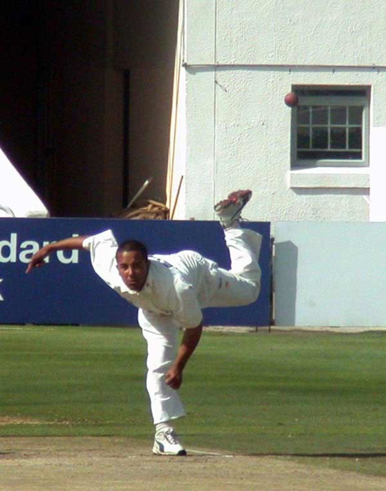 Paul Adams in action against Griquas