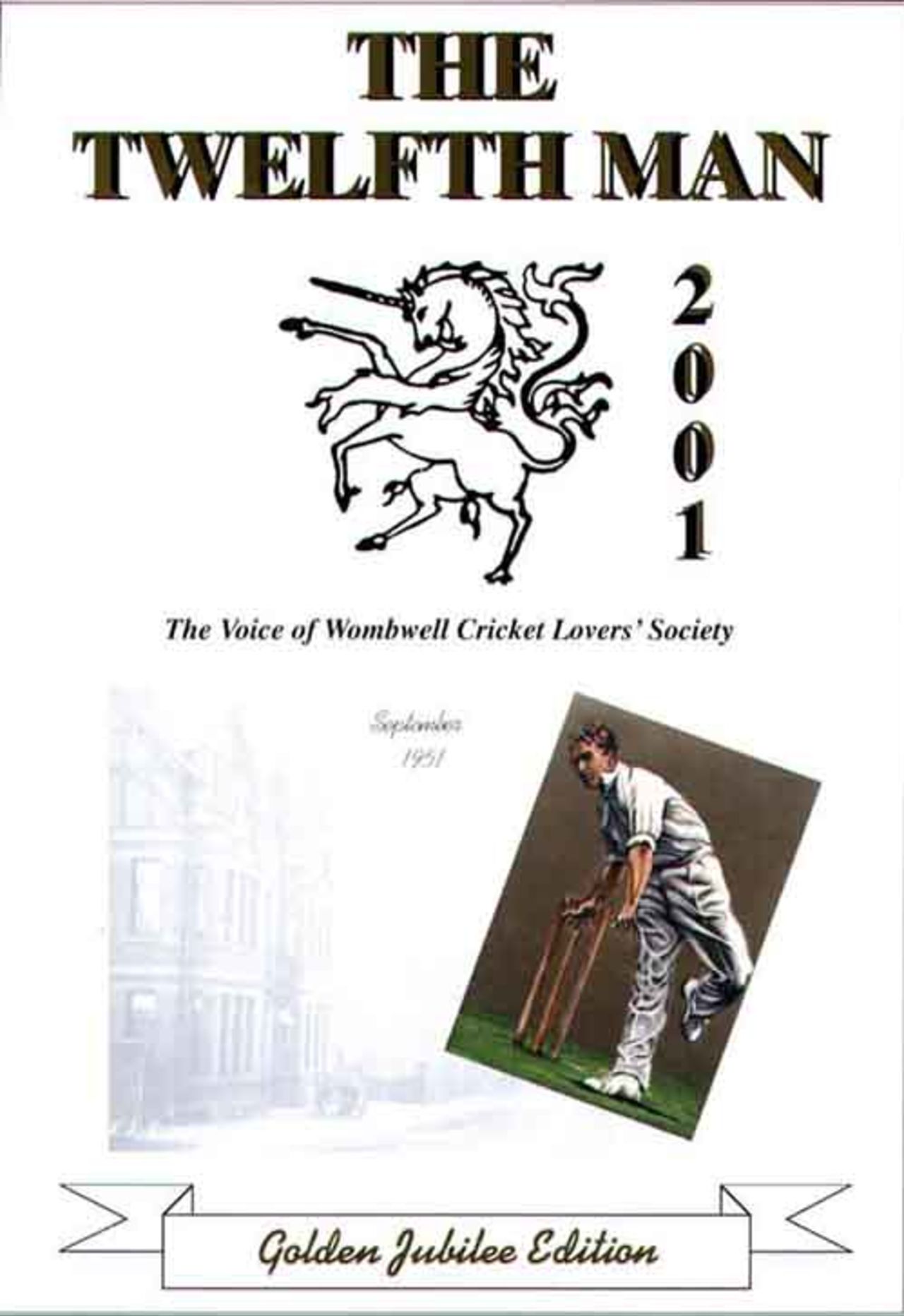 2001 The Twelfth Man  Cover