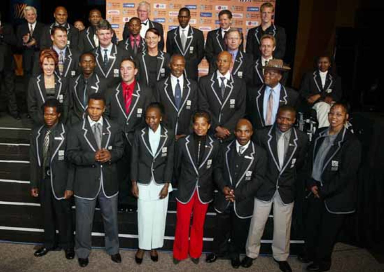 ICC Cricket World Cup 2003, African Sport Ambassadors, Sandton, South Africa.