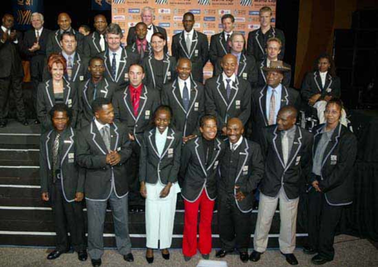 ICC Cricket World Cup 2003, African Sport Ambassadors, Sandton, South Africa.