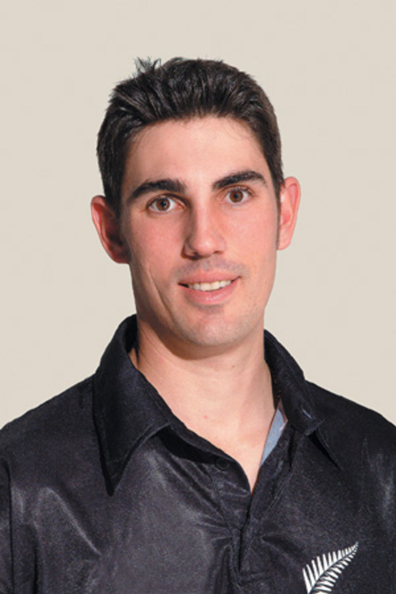 Portrait of Mathew Sinclair - New Zealand player in the 2002/03 season.