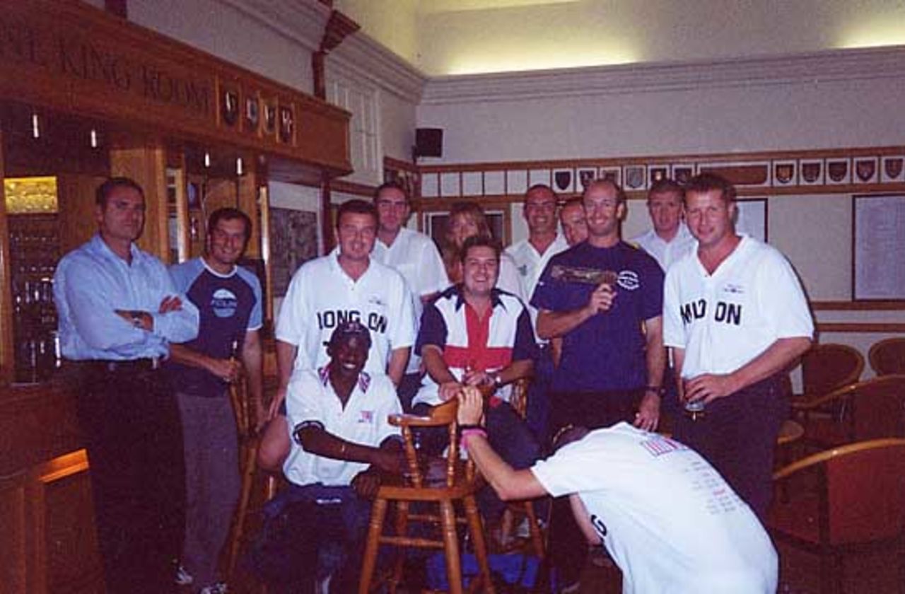Barmy Army v Lashings, Shenley Cricket Centre 2002
