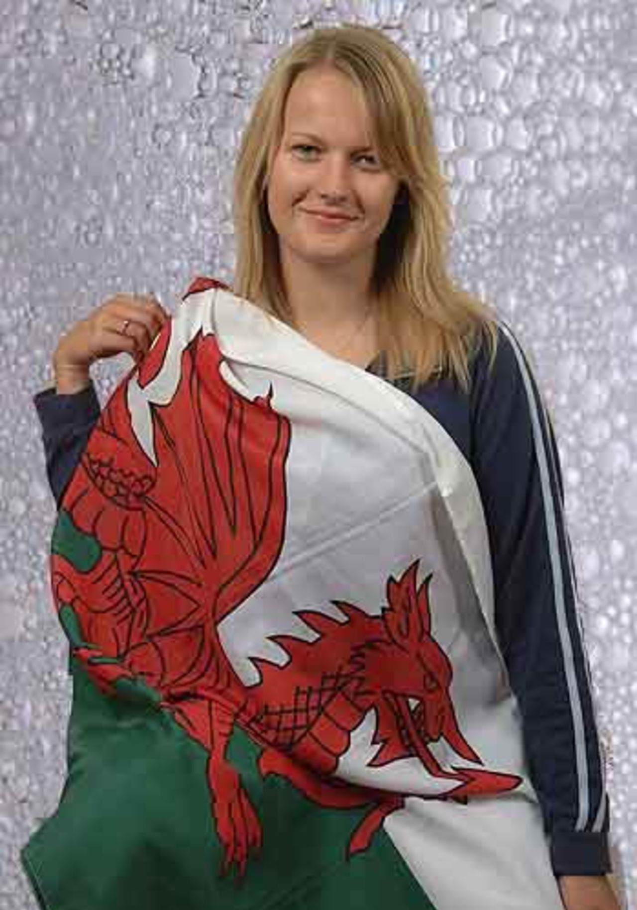 Glamorgan fan Zoe Humphries