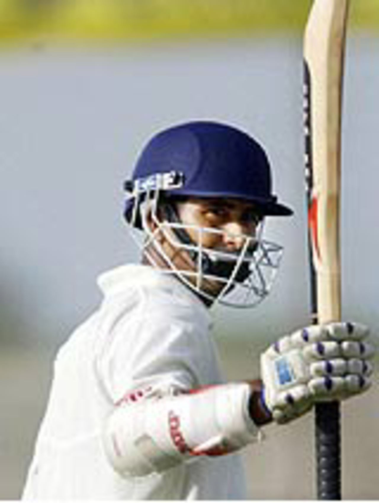 Sadagoppan Ramesh reaches his century, India A v New Zealanders, Rajkot, October 3, 2003