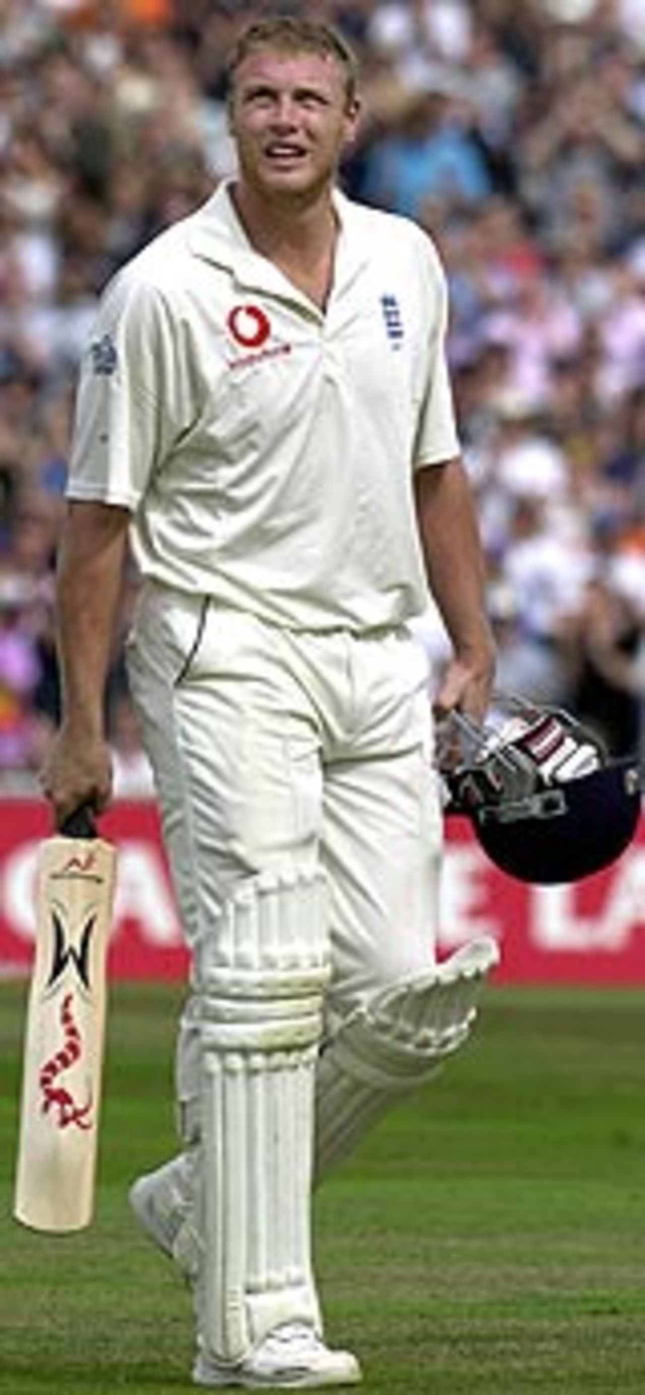 Andrew Flintoff who has withdrawn from the England Test squad for the Bangladesh tour