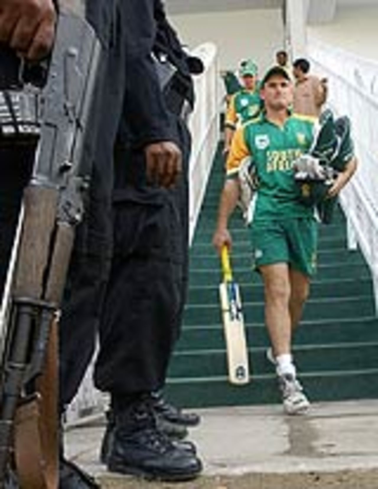 High security for Graeme Smith ahead of Wednesday's ODI at Faisalabad