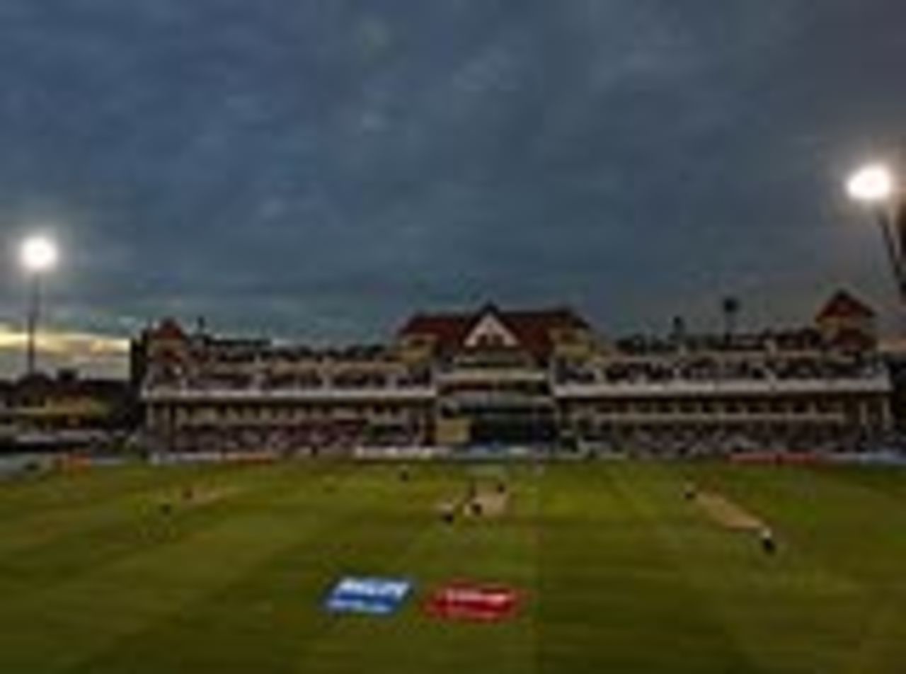 Full house and floodlights for the Twenty20