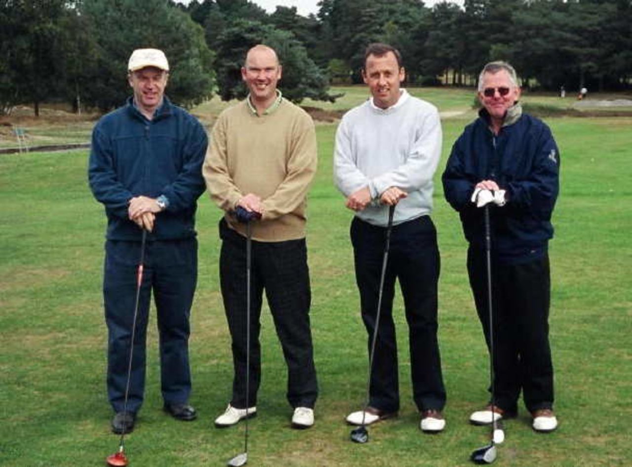 Denfield Advertising team: Tim Baumfield, Andy Thomas, John Oliver and Paul Jennings.