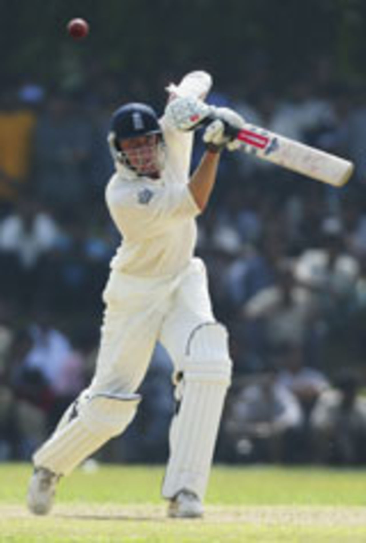 Rikki Clarke drives, Bang A v Eng, Dhaka, October 17, 2003