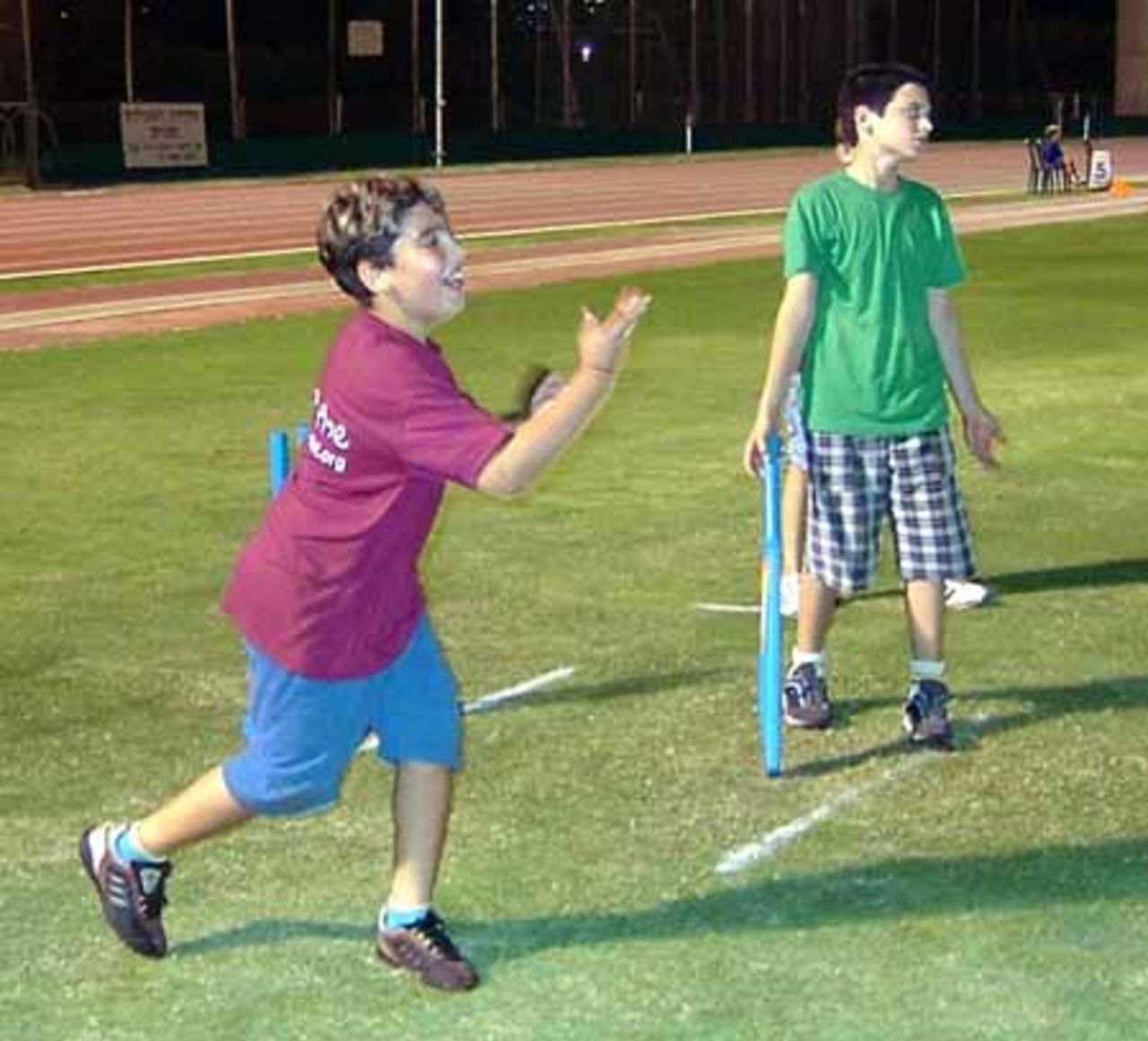Action from the Night Tournament at Hadar Yosef, Israel