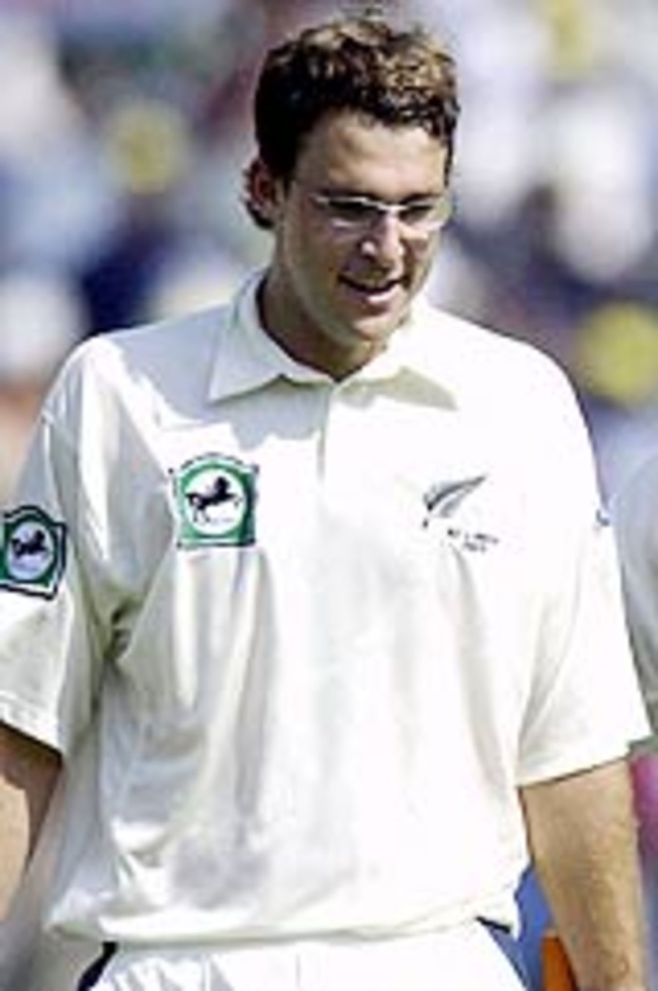 Daniel Vettori walks off the field, India v New Zealand, 2nd Test, Mohali, October 18