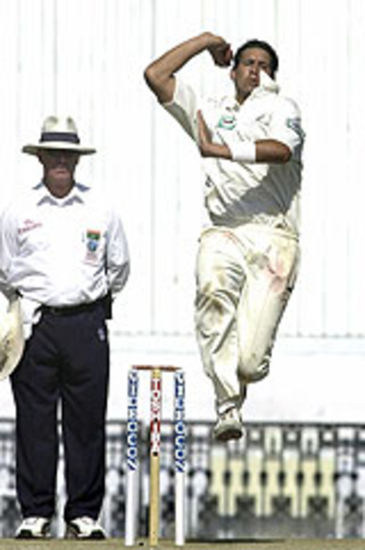 Darryl Tuffey was the star of the show, India v New Zealand, 5th Day, 2nd Test, Mohali, October 20, 2003