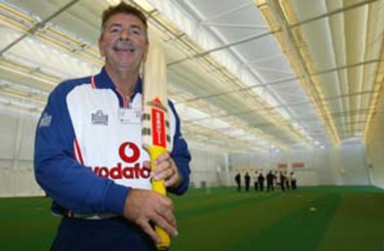 National Academy Director, Rodney Marsh, at the Loughborough facility