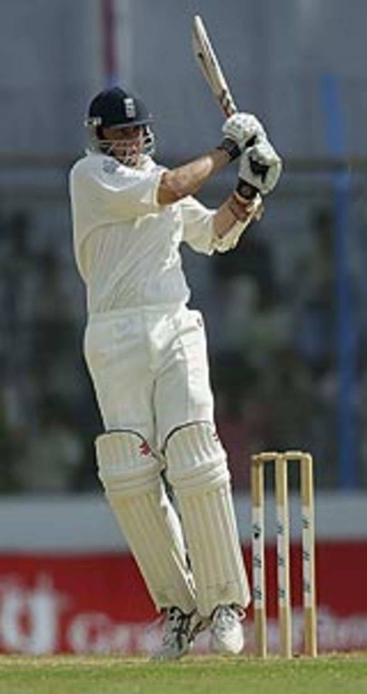 Clarke hits out during his maiden Test 50