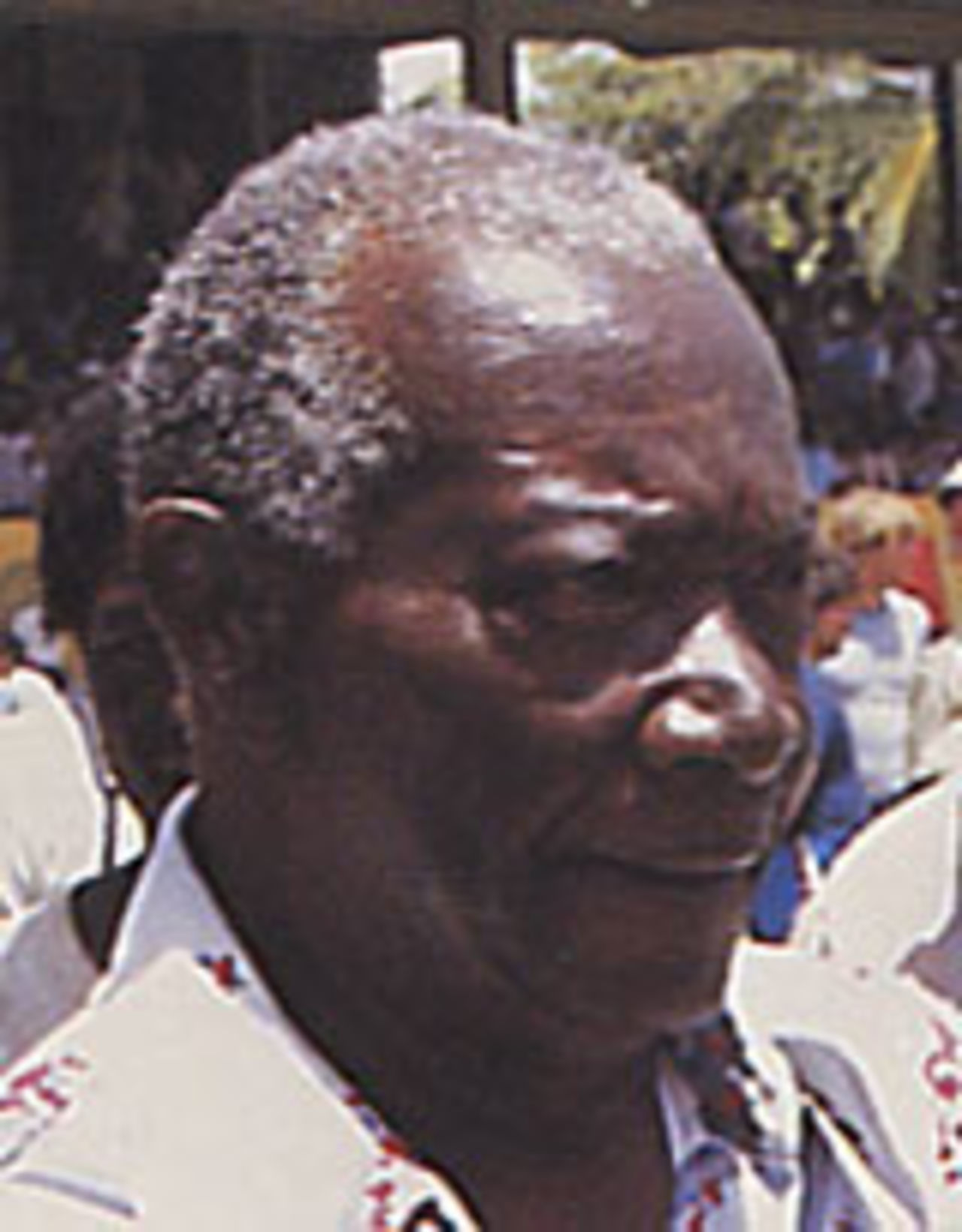 George Headley at the 1981 Barbados Test