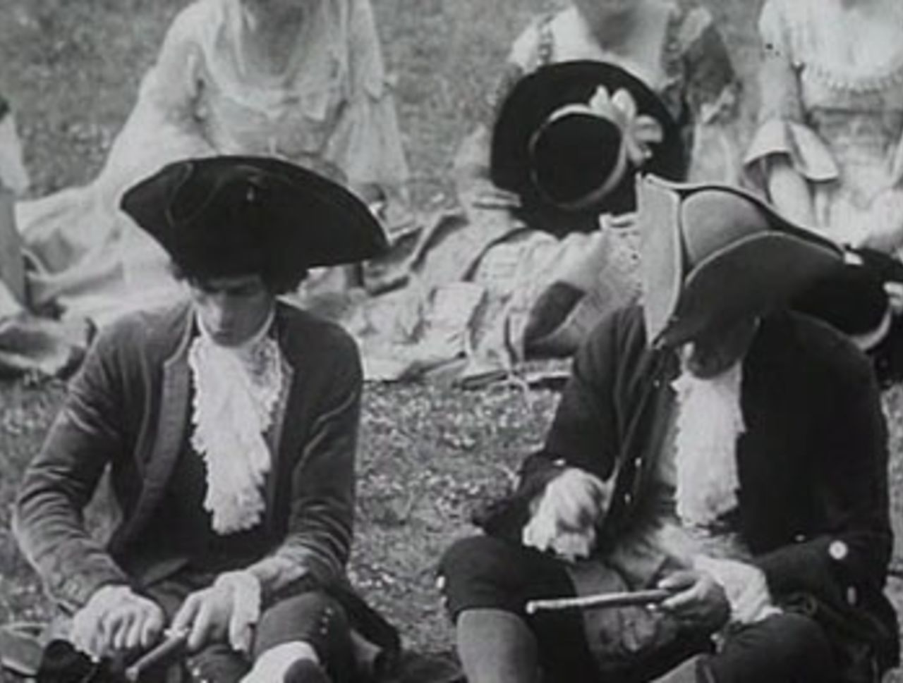 Cricket scorers c 1770