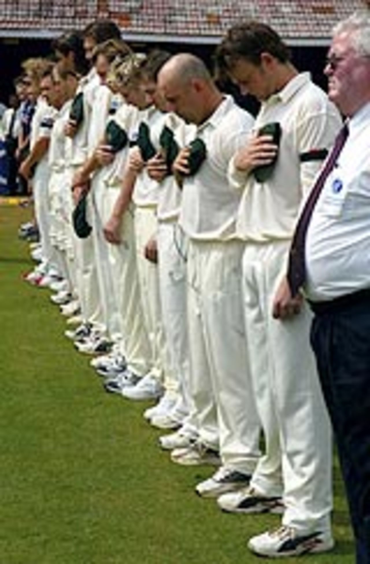 Australian players remember Keith Miller in Chennai, India v Australia, 2nd Test, Chennai, 1st day, October 14, 2004