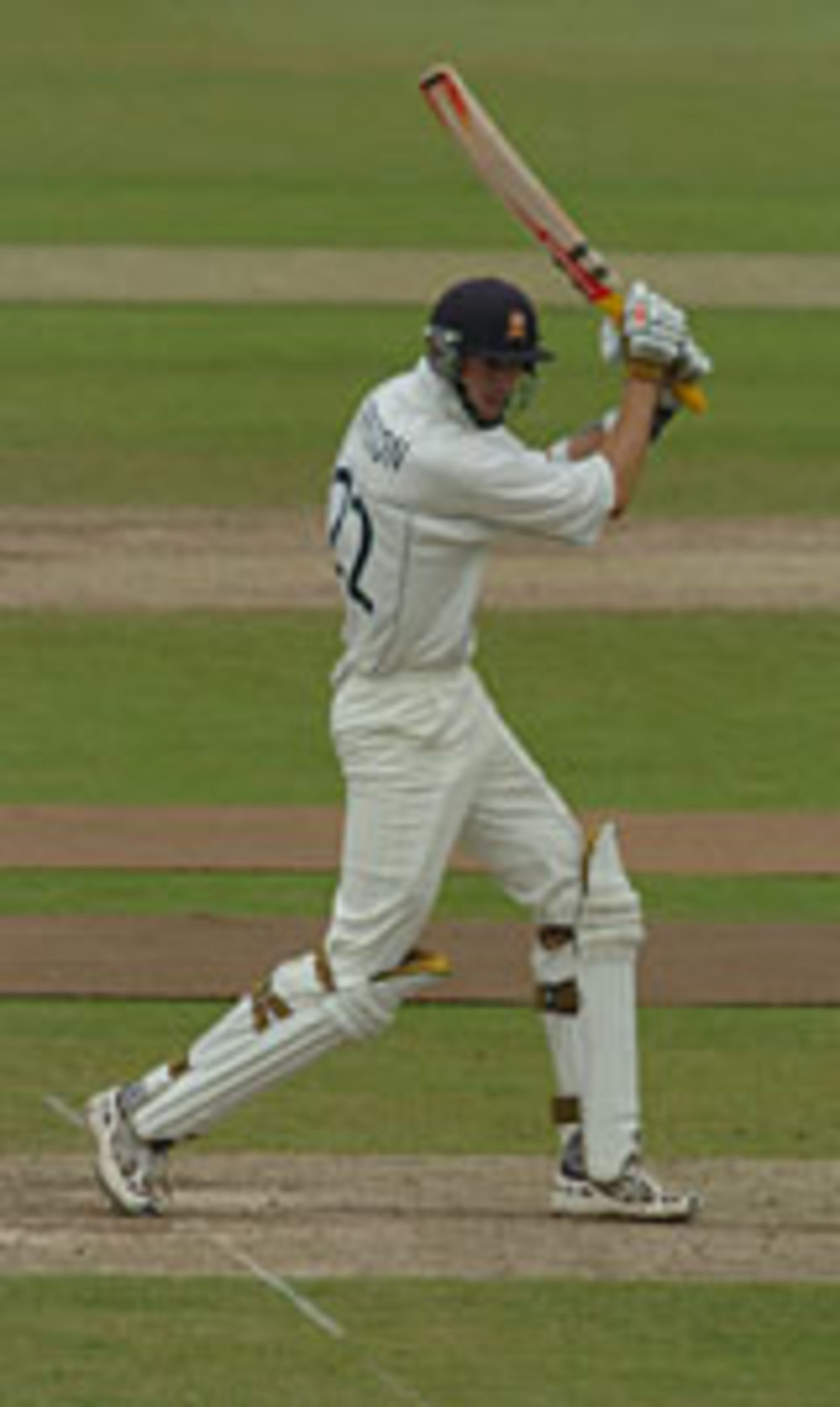 Will Jefferson batting against Nottinghamshire in the C&G, 29 May 2004, at Trent Bridge