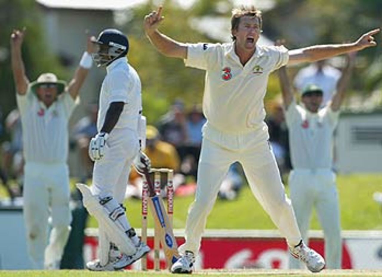 July 2004, Cairns: McGrath returned to Test cricket with a haul of 5-37 against Sri Lanka, battling a growing belief that he was over the hill