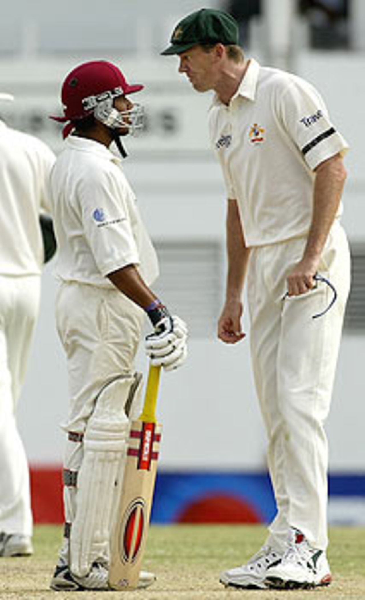 May 2003, Antigua: Words were exchanged with Sarwan, and a raw nerve was touched. The moment was over, but the image was enduring