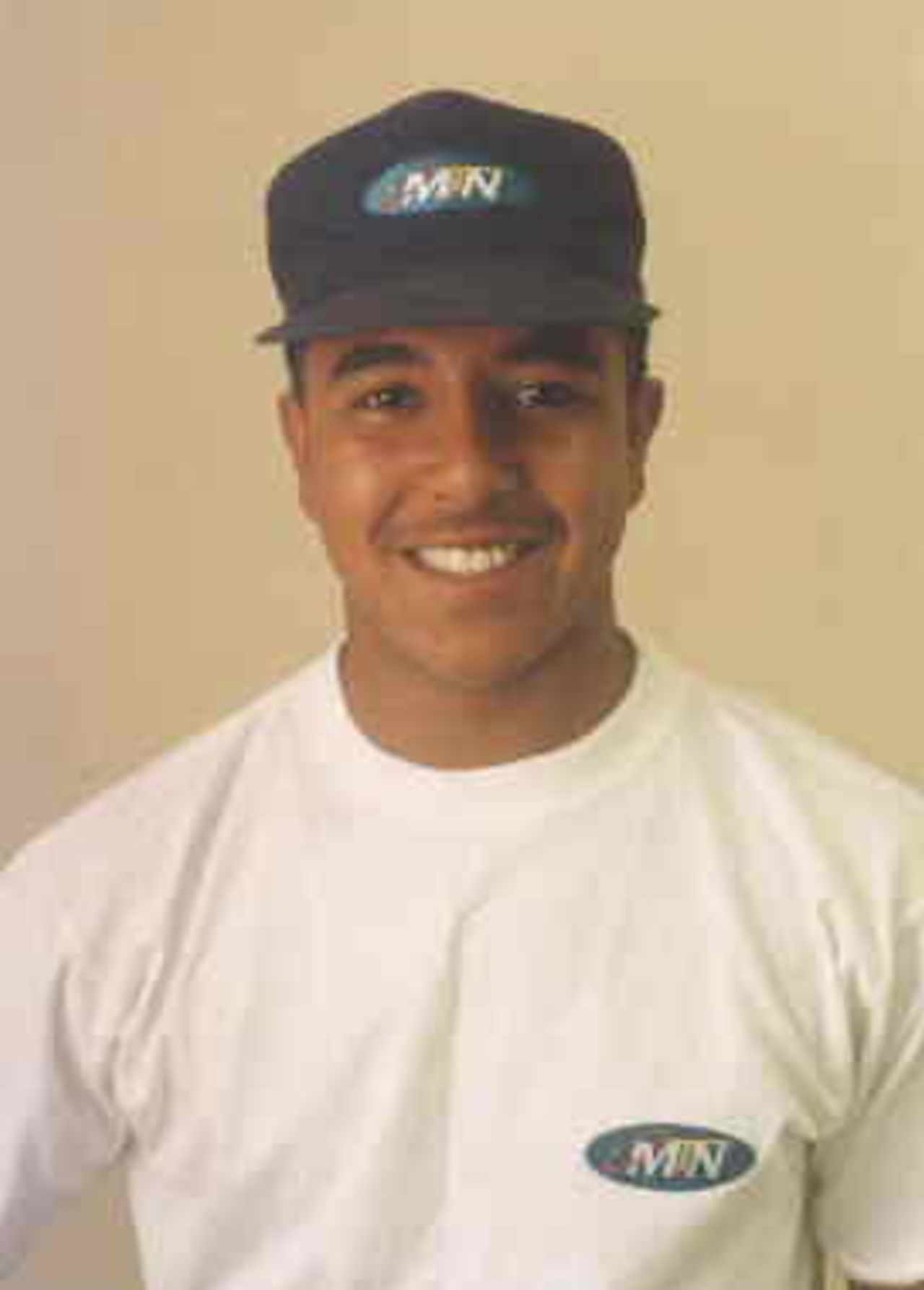 Portrait of Paul Adams, taken at the Western Province Cricket Association, 1996