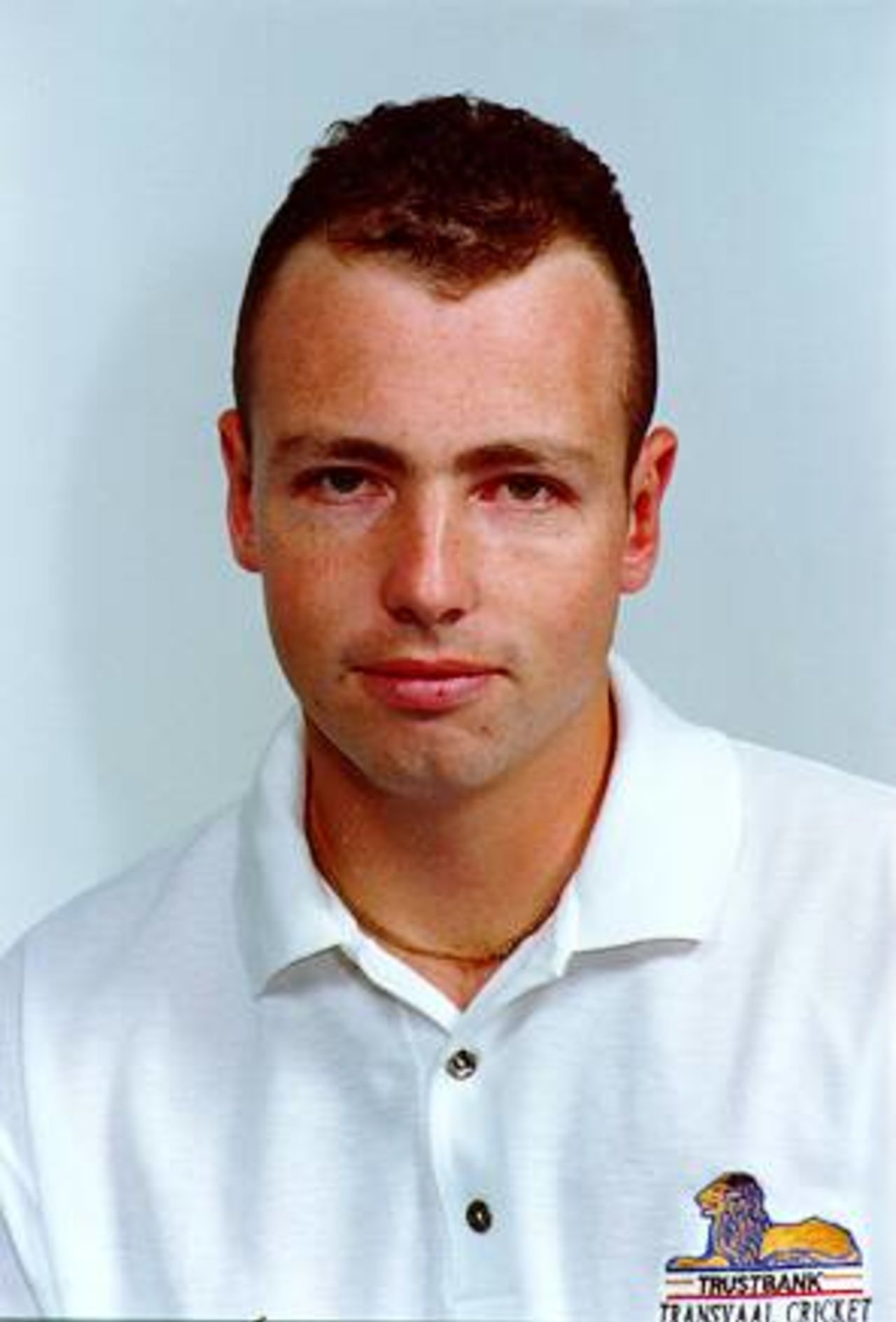 Portrait of Adam Bacher, taken at the Transvaal Cricket Board, 1996