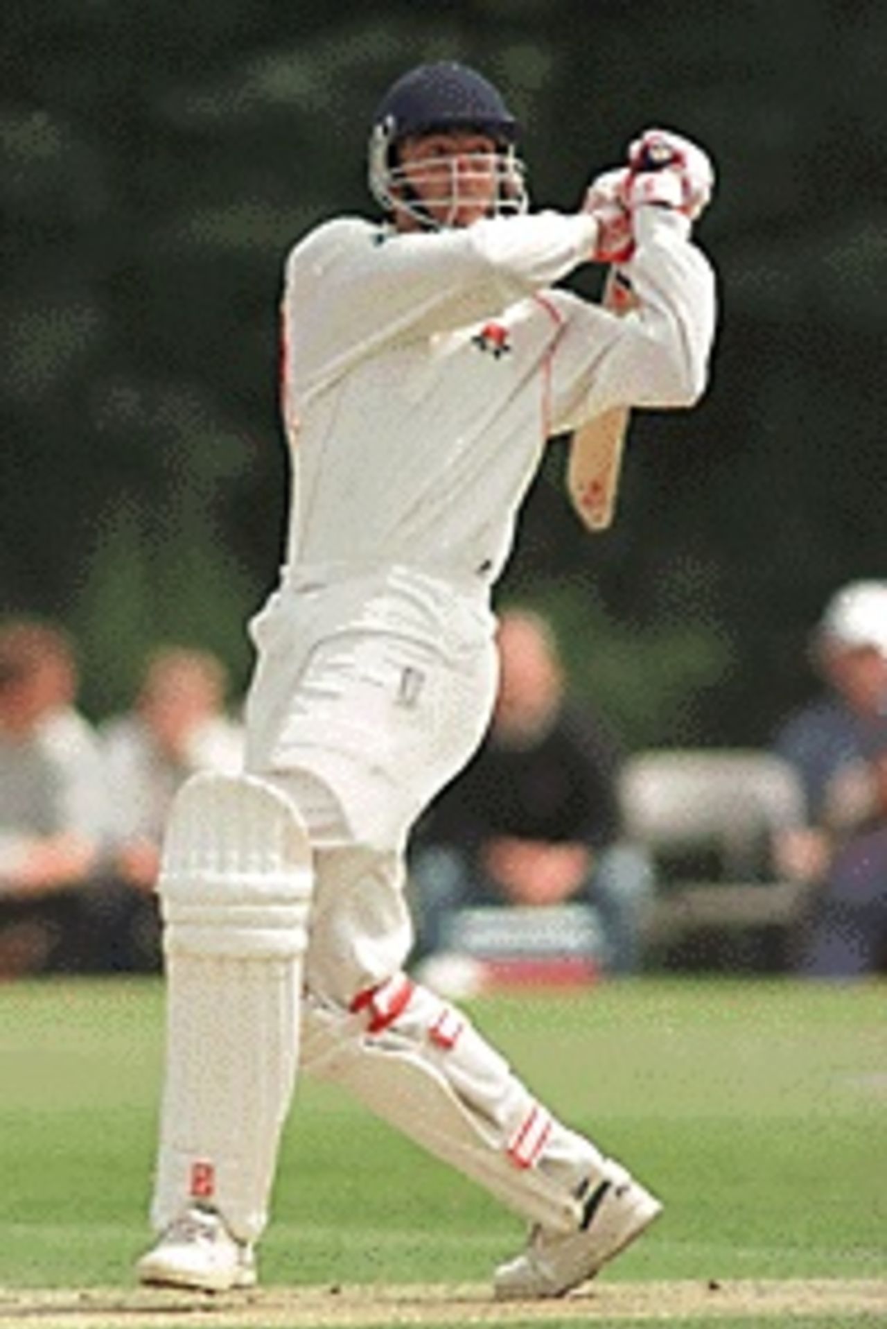 Mike Watkinson with an on drive, Hertfordshire v Lancashire, NatWest Trophy, 23  June 1999
