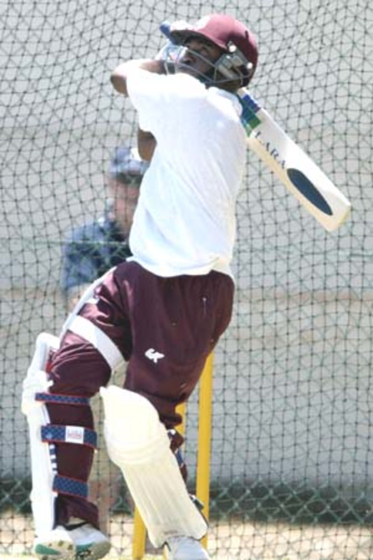 5 Nov 2000: Brian Lara of the West Indies during the team training session today at the WACA cricket ground, as the West Indies in prepere for the up coming test series against Australia. WACA, Perth , Australia.