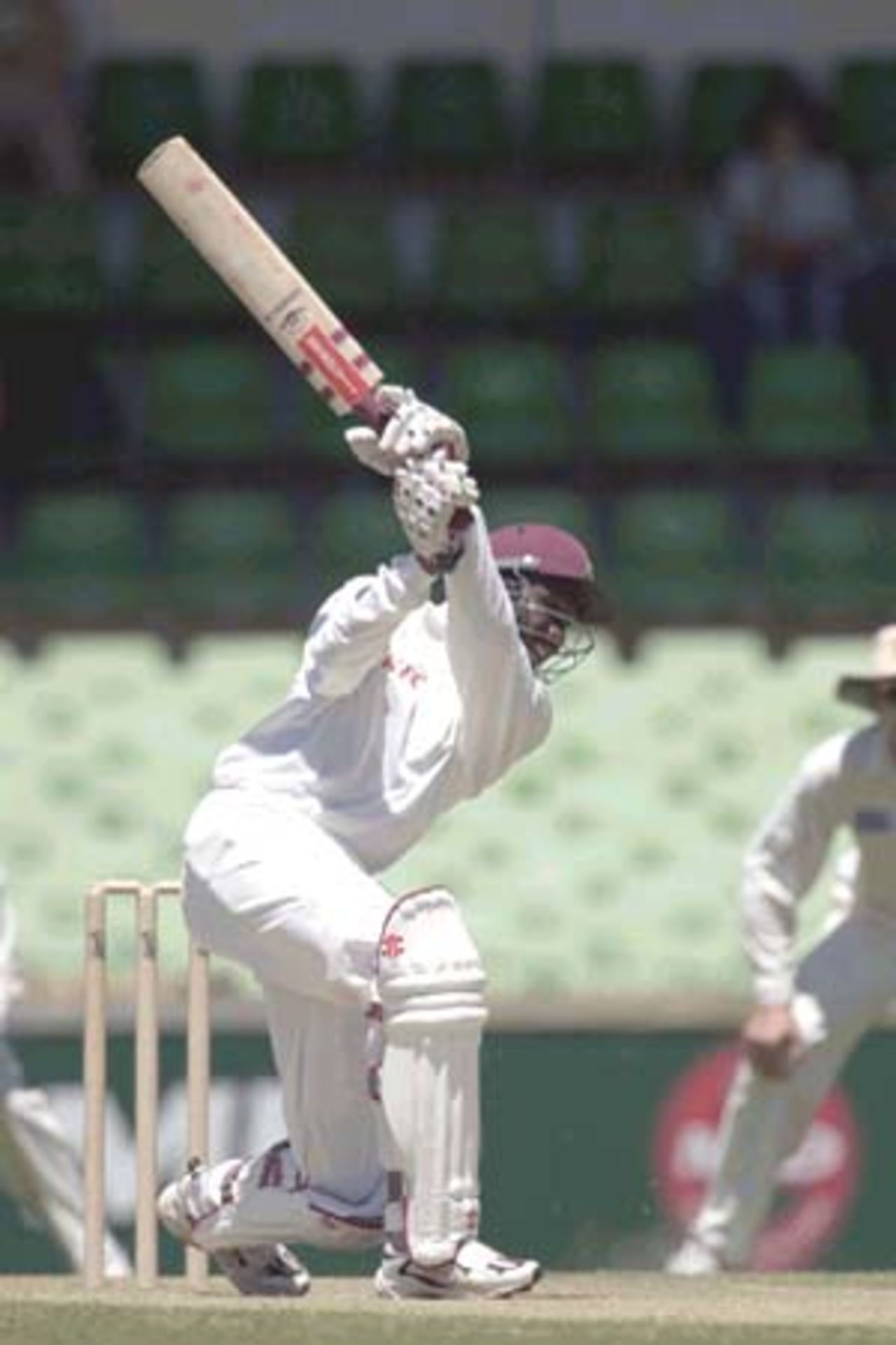 11 Nov 2000: Hinds of the West Indies in the match between the Western Warriors and the West Indies at the WACA ground in Perth, Australia.
