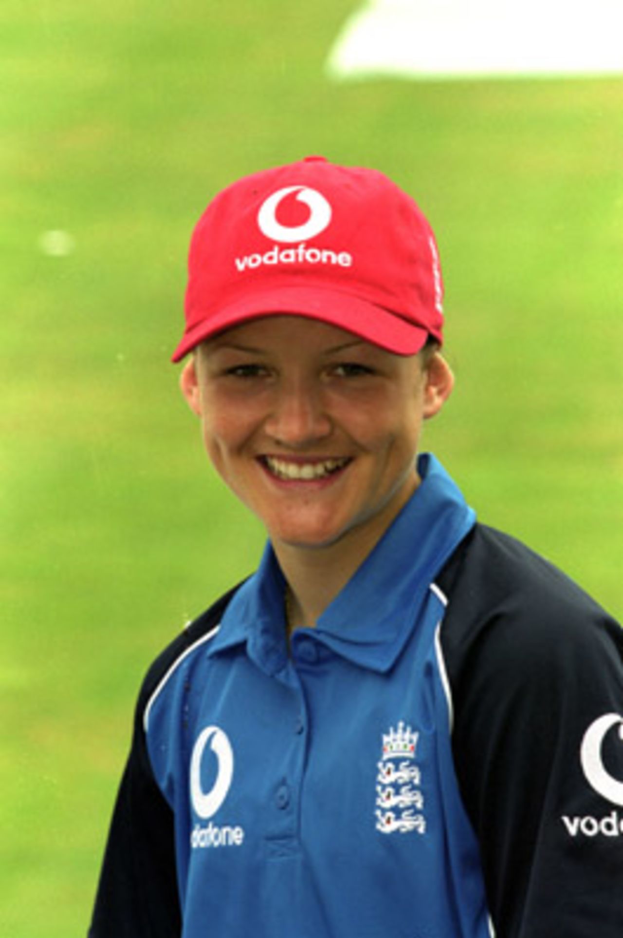 Portrait of Arran Thompson - England player in the CricInfo Women's World Cup 2000