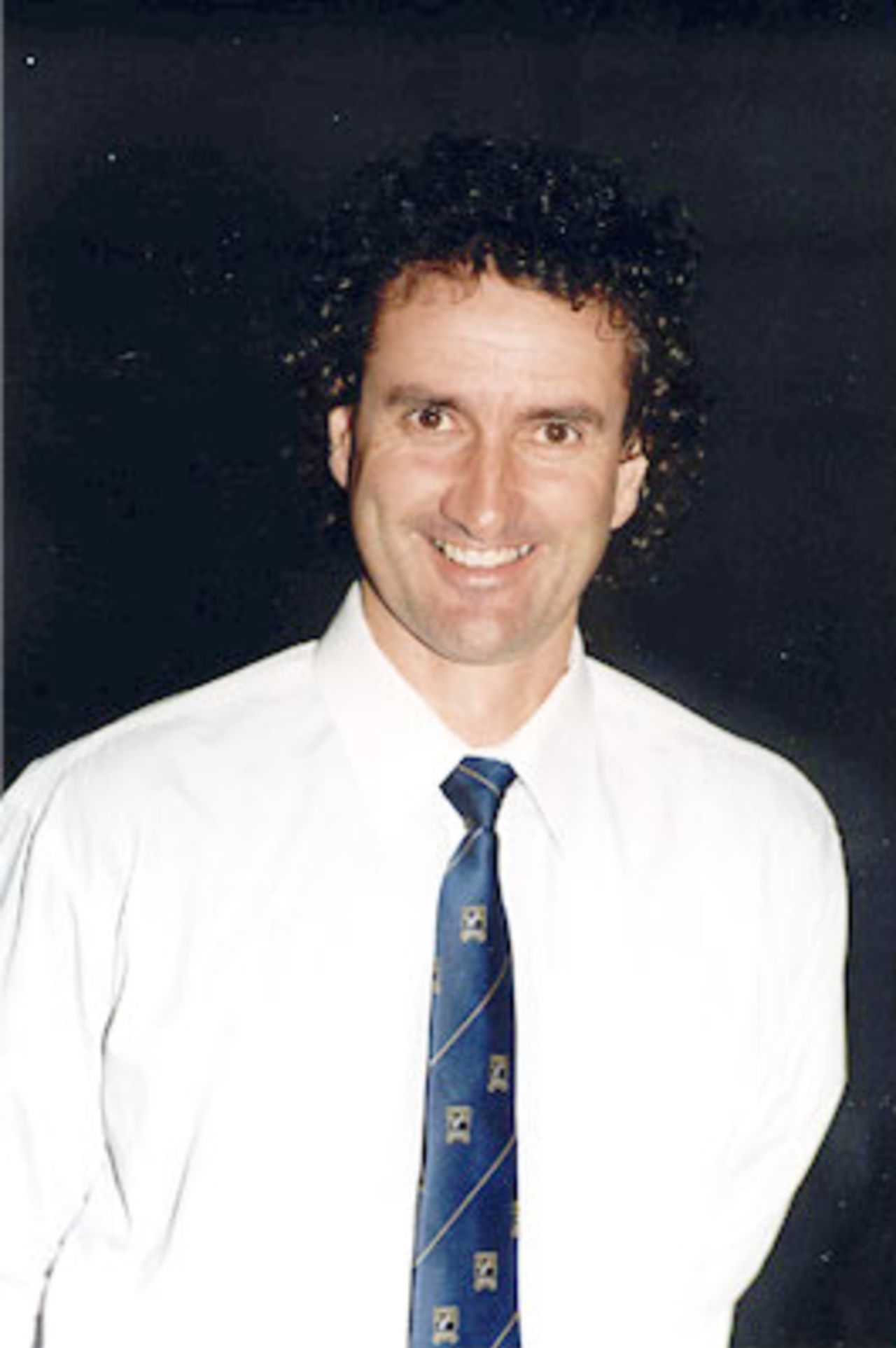 Portrait of Brent Bowden - 2000/01 New Zealand Cricket international panel umpire
