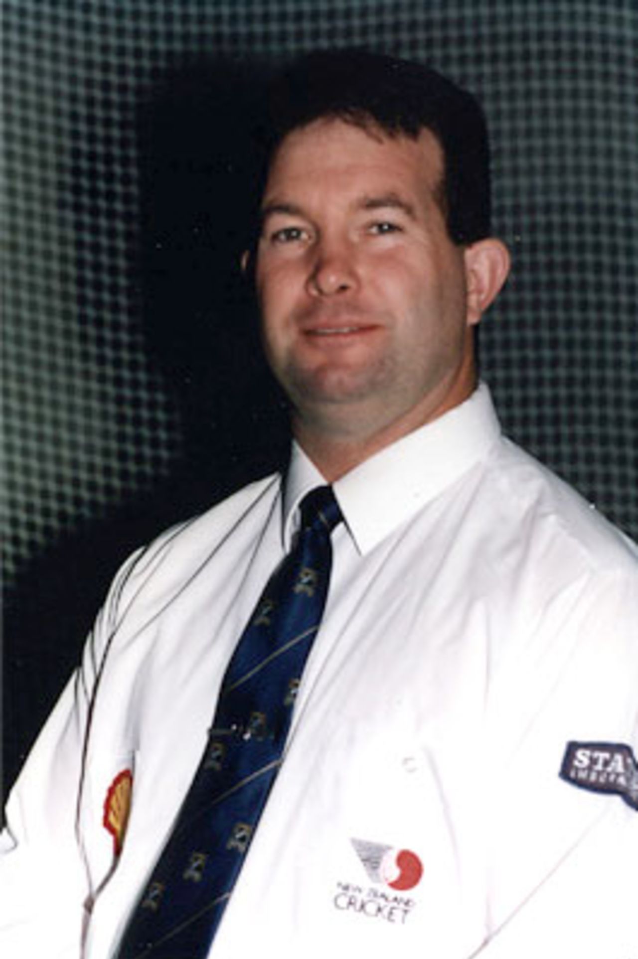 Portrait of Mike George - 2000/01 New Zealand Cricket reserve panel umpire