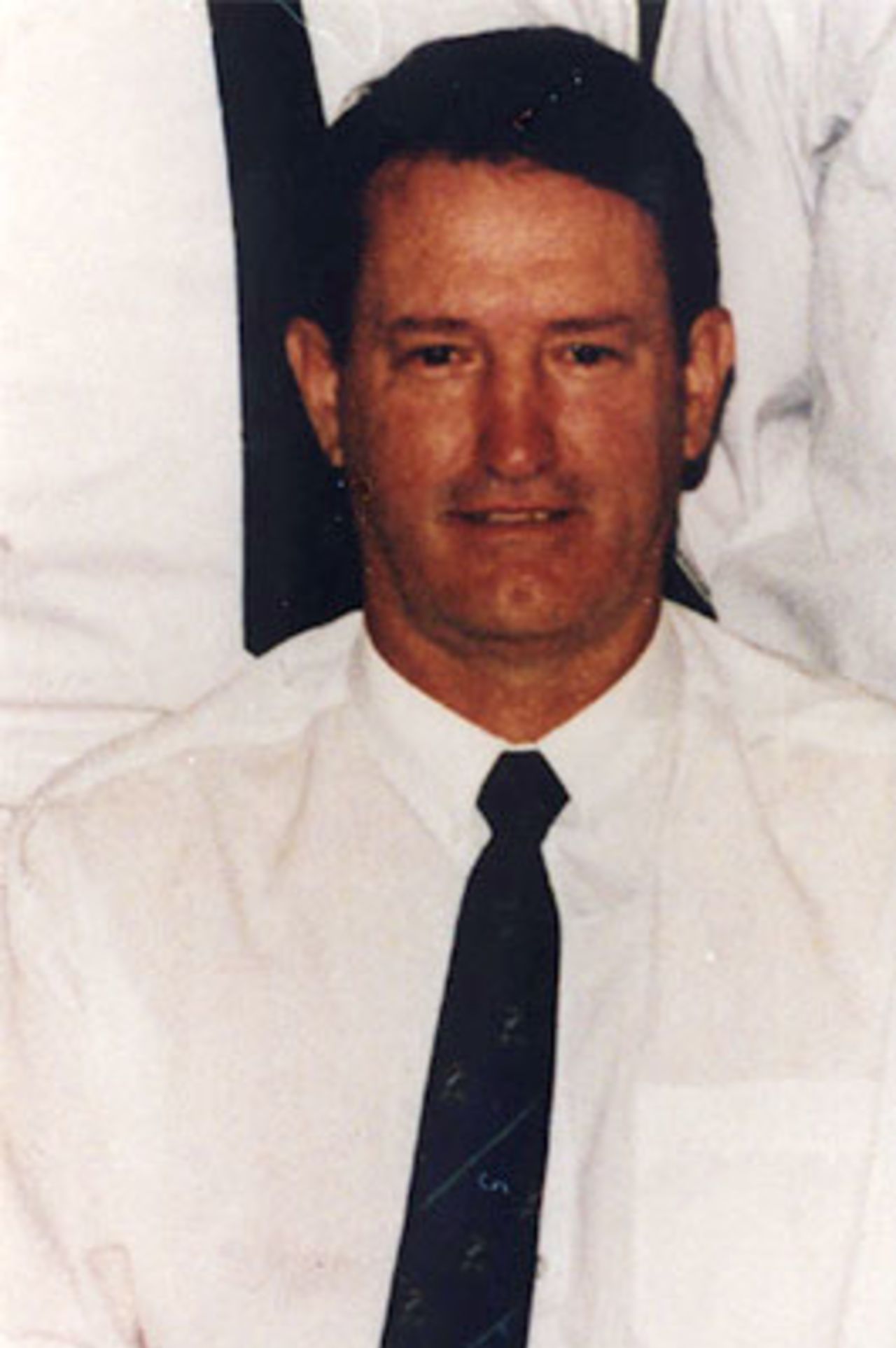 Portrait of Tony Hill - 2000/01 New Zealand Cricket international panel umpire