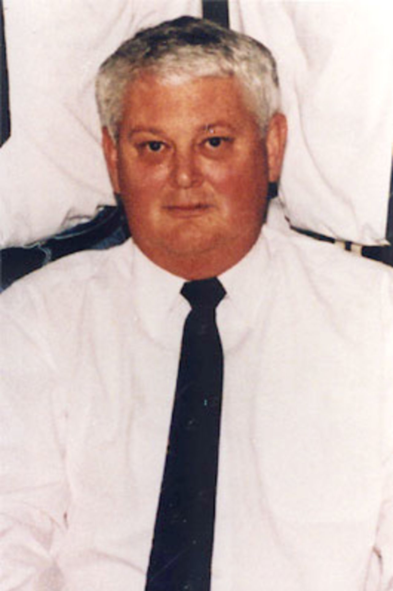 Portrait of Bill Sommer - 2000/01 New Zealand Cricket A panel umpire