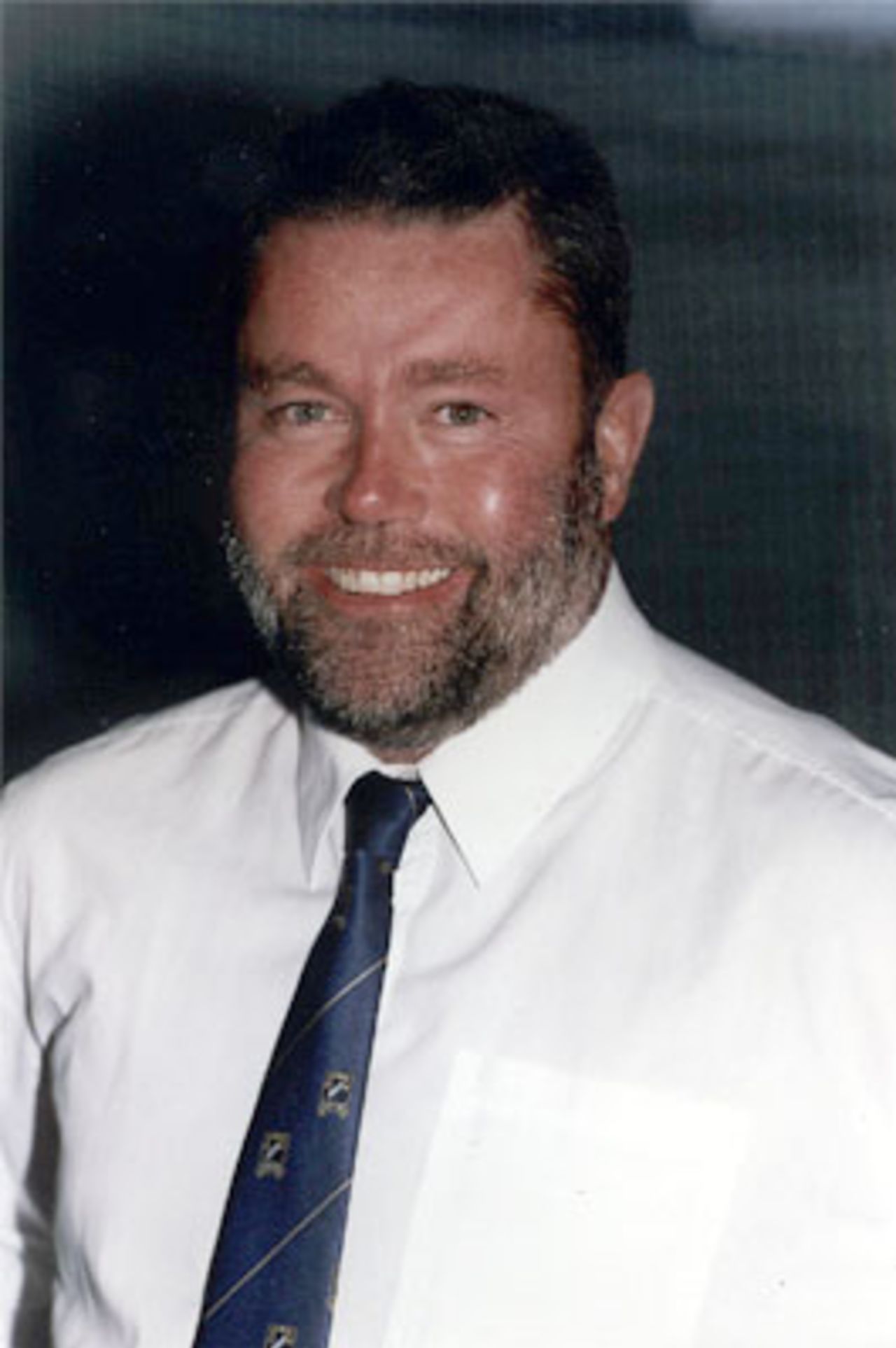 Portrait of Mel Spencer-Smith - 2000/01 New Zealand Cricket reserve panel umpire