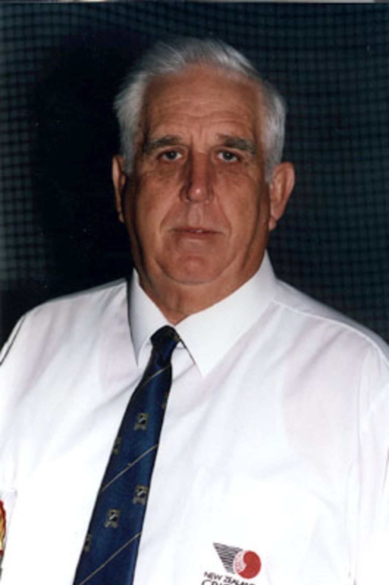 Portrait of Peter Wright - 2000/01 New Zealand Cricket reserve panel umpire