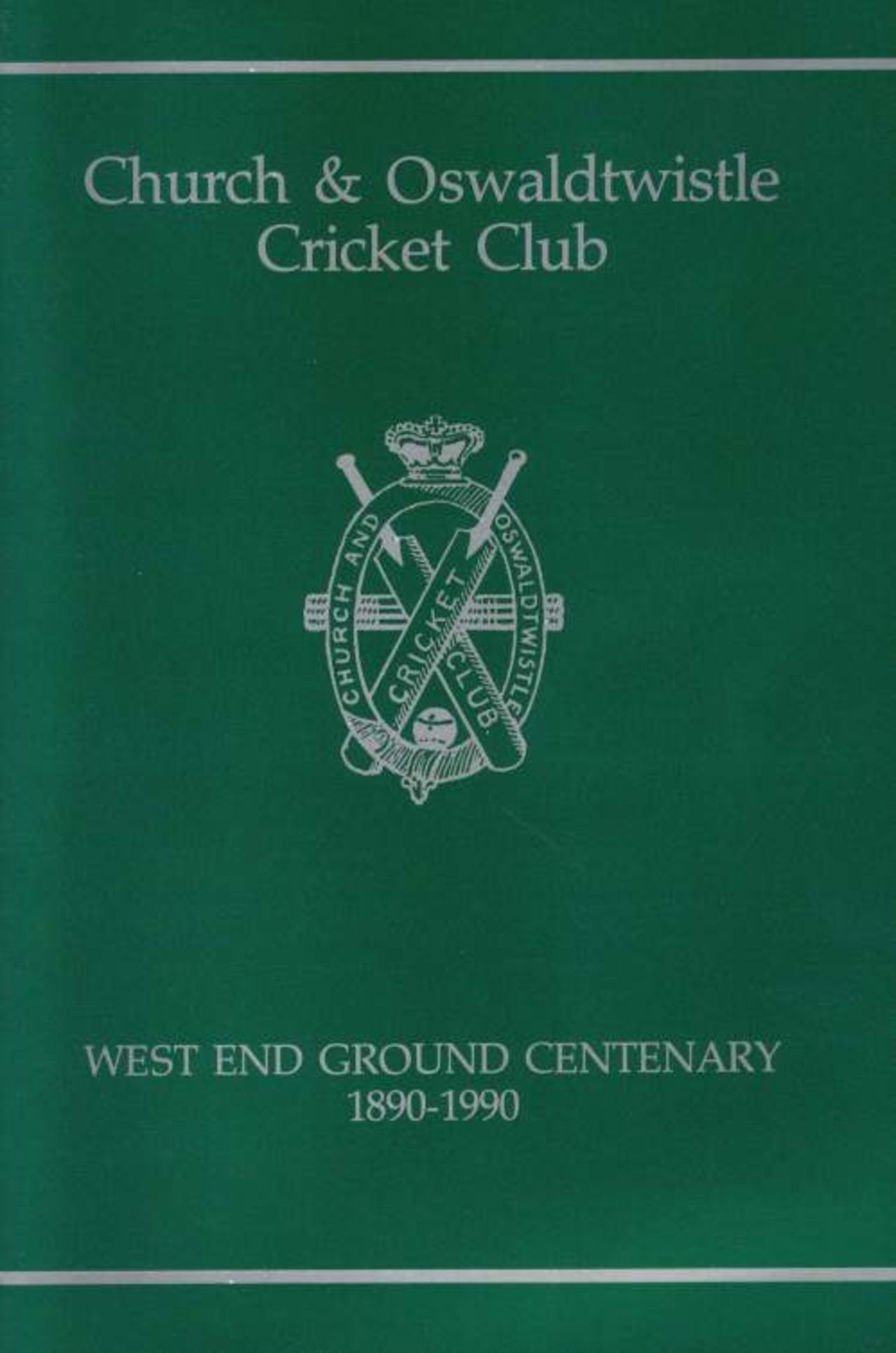 The history of Church C.C. at the West End Ground