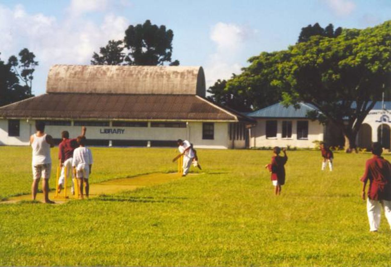 Junior cricket in Tonga
