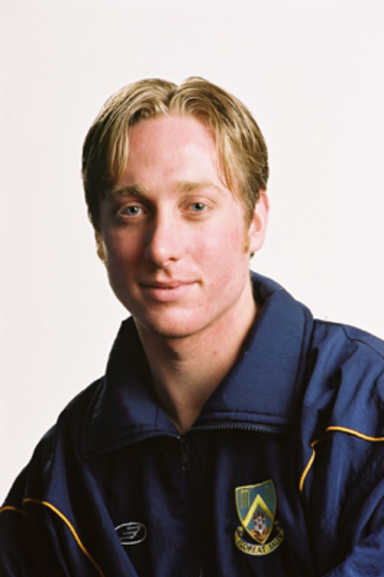 Portrait of James McMillan - Otago squad member for the 2000/01 season