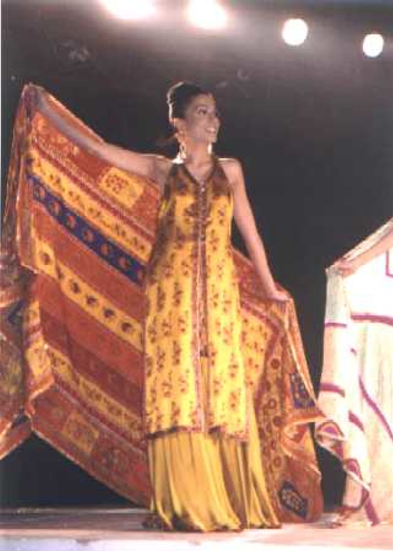Glimpses of fashion show at the PCB Gala, honoring the England team and Pakistan player's lifetime achievement award, 19 Nov 2000 at Lahore