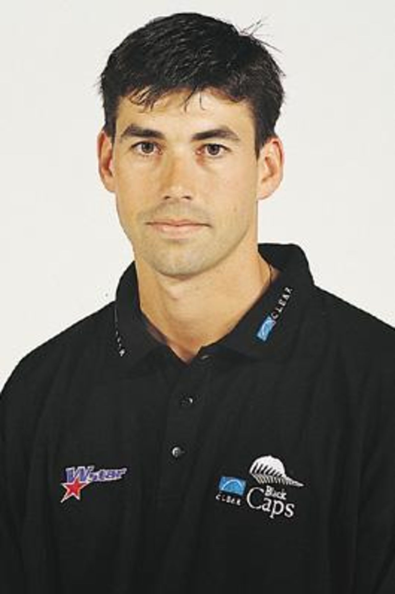 Portrait of Stephen Fleming - New Zealand captain in the 2000/01 season
