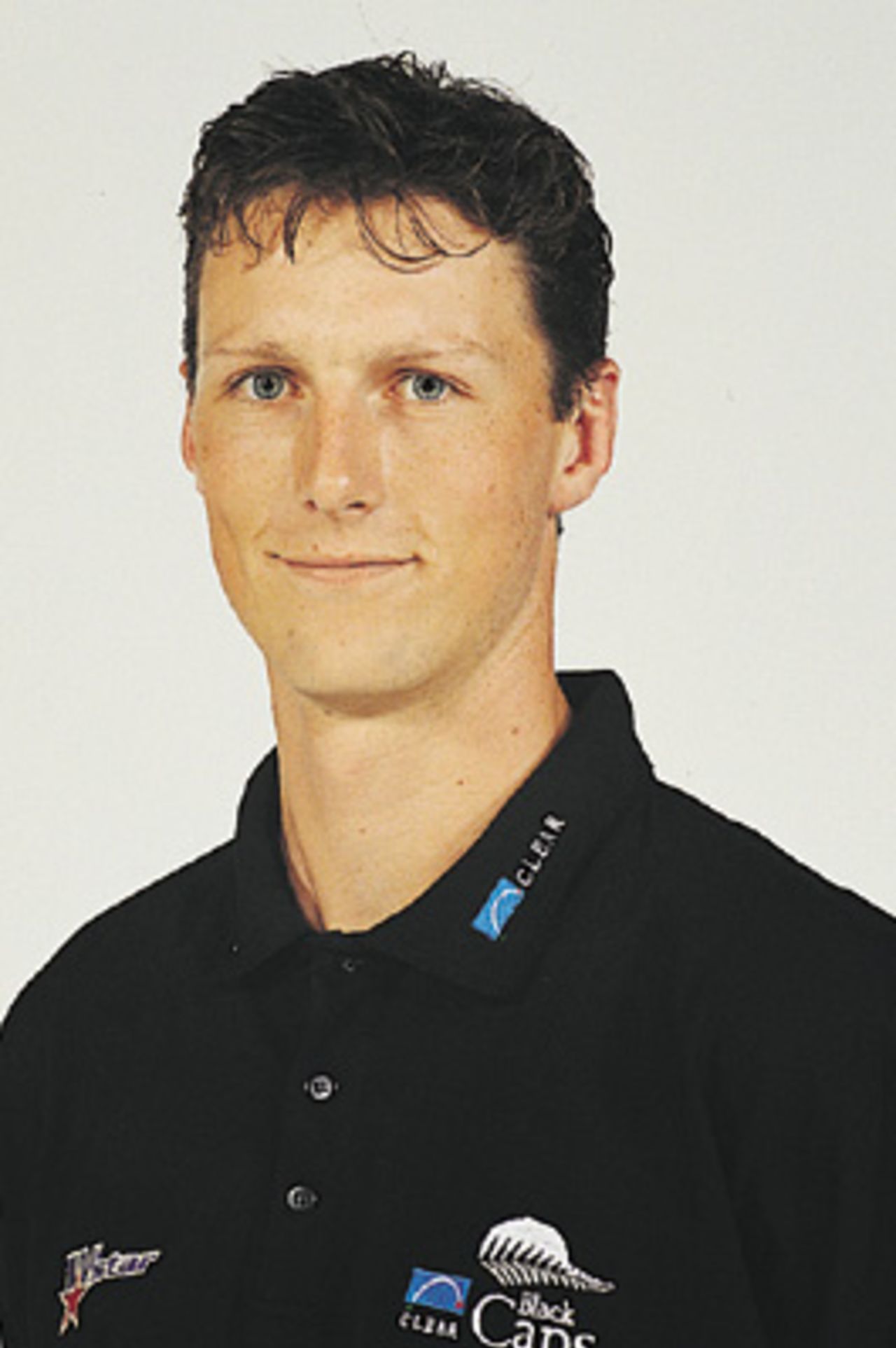 Portrait of Shayne O'Connor - New Zealand player in the 2000/01 season