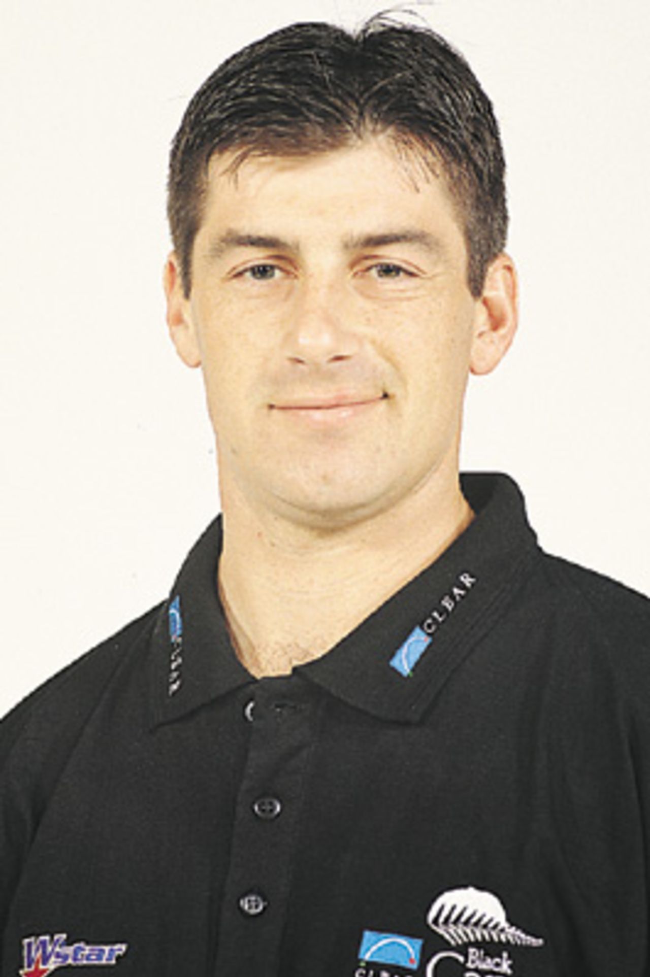Portrait of Craig Spearman - New Zealand player in the 2000/01 season