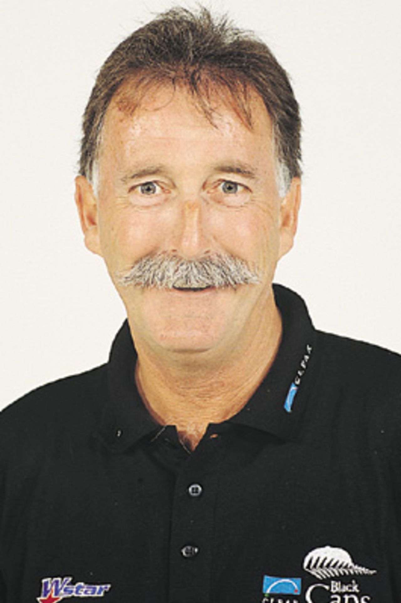 Portrait of David Trist - New Zealand coach in the 2000/01 season
