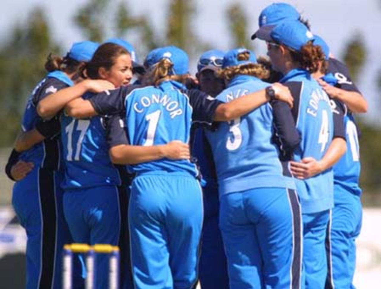 England v Holland, CricInfo Women's World Cup, New Zealand 2000