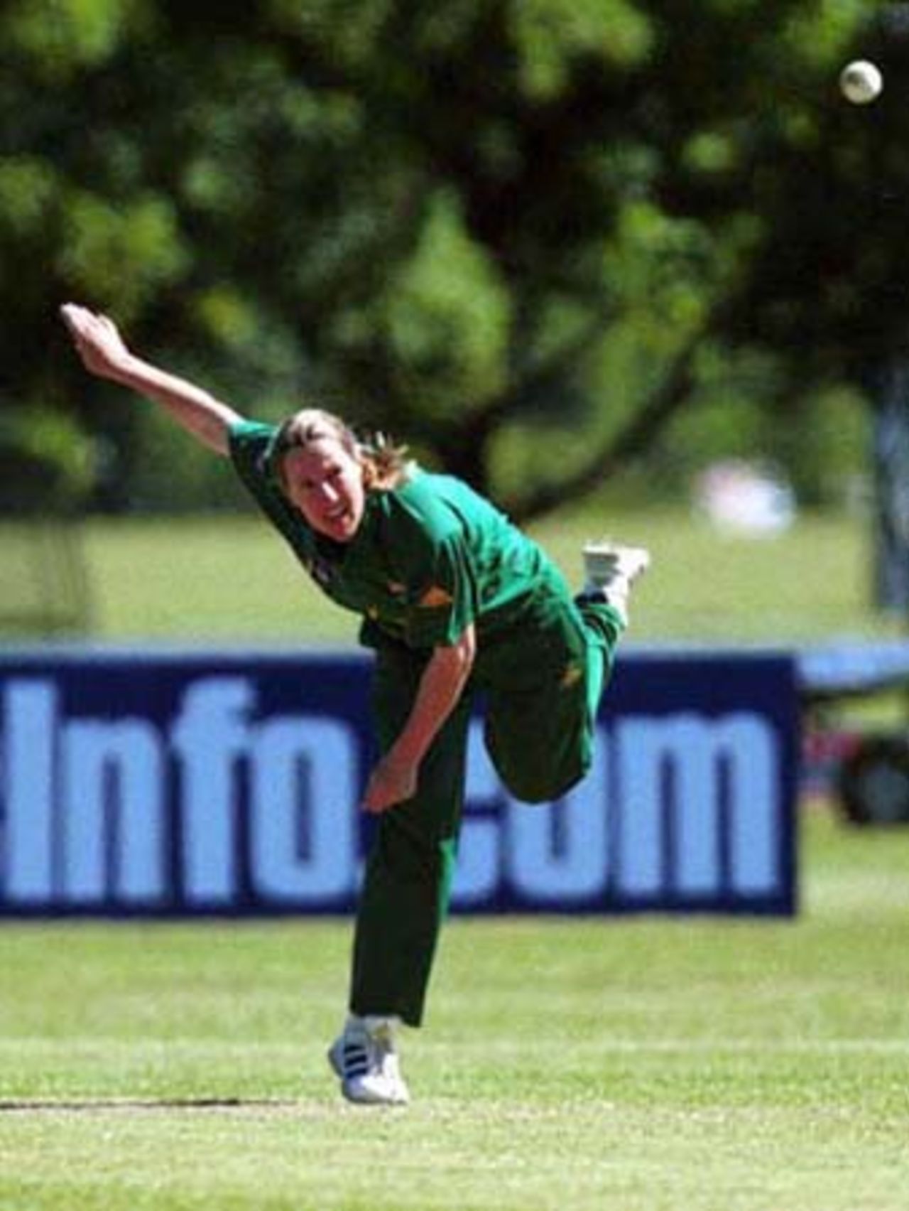 India v South Africa at the CricInfo Women's World Cup 2000, played in New Zealand at the Hagley Oval Christchurch